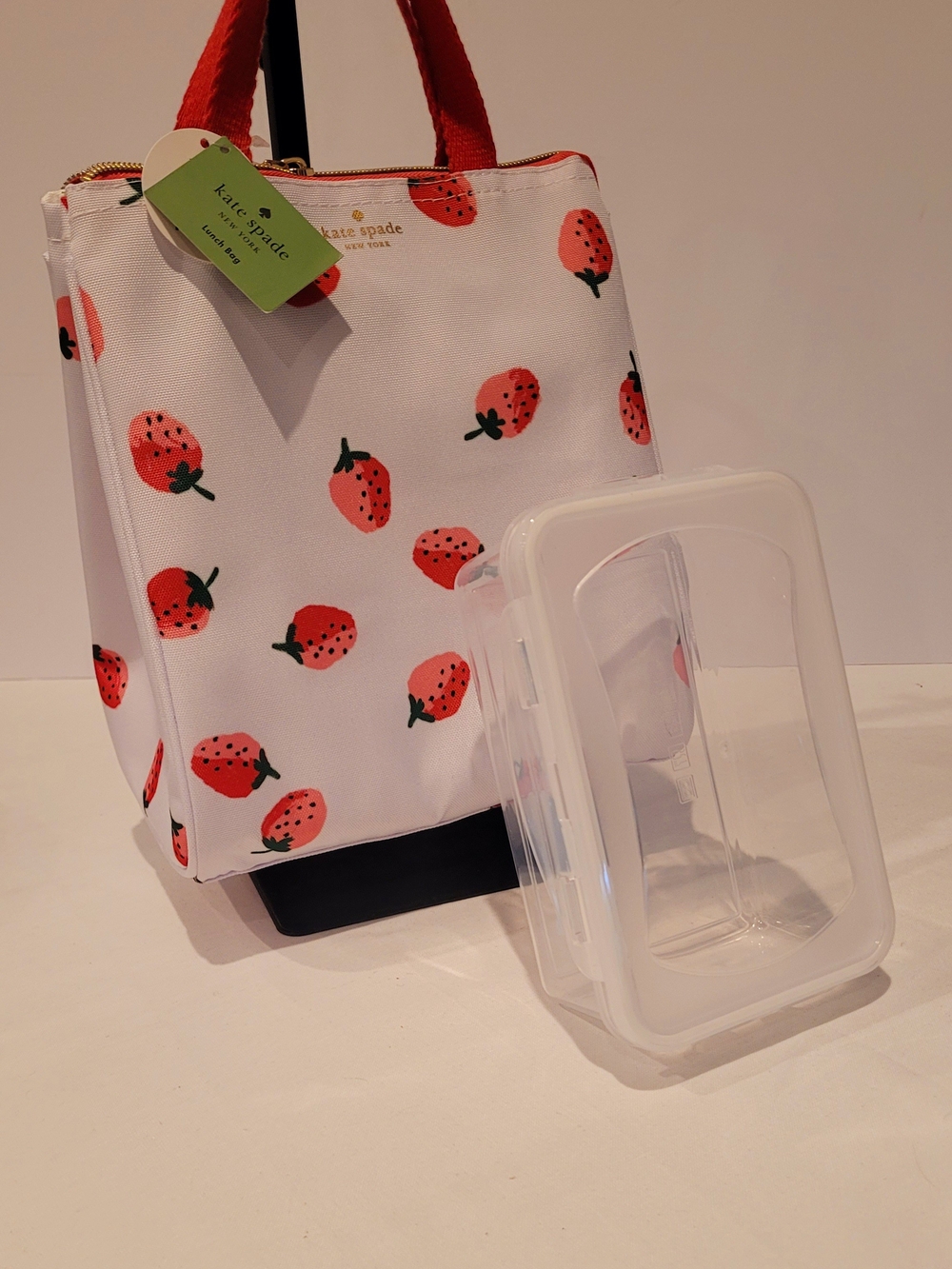 Kate Spade Strawberry Print Lunch Tote - Storage Container